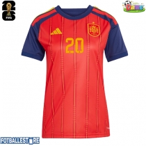 Spania Pedri Gonzalez #20 Hjemmedrakt Dame VM 2026 Kortermet